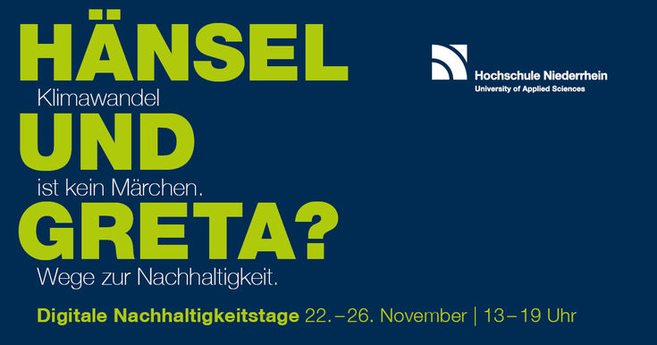 Nachhaltigkeitstage an der Hochschule Niederrhein