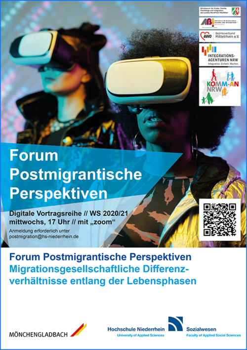 Plakat Forum Postmigrantische Perspektiven Wintersemester 2020-21