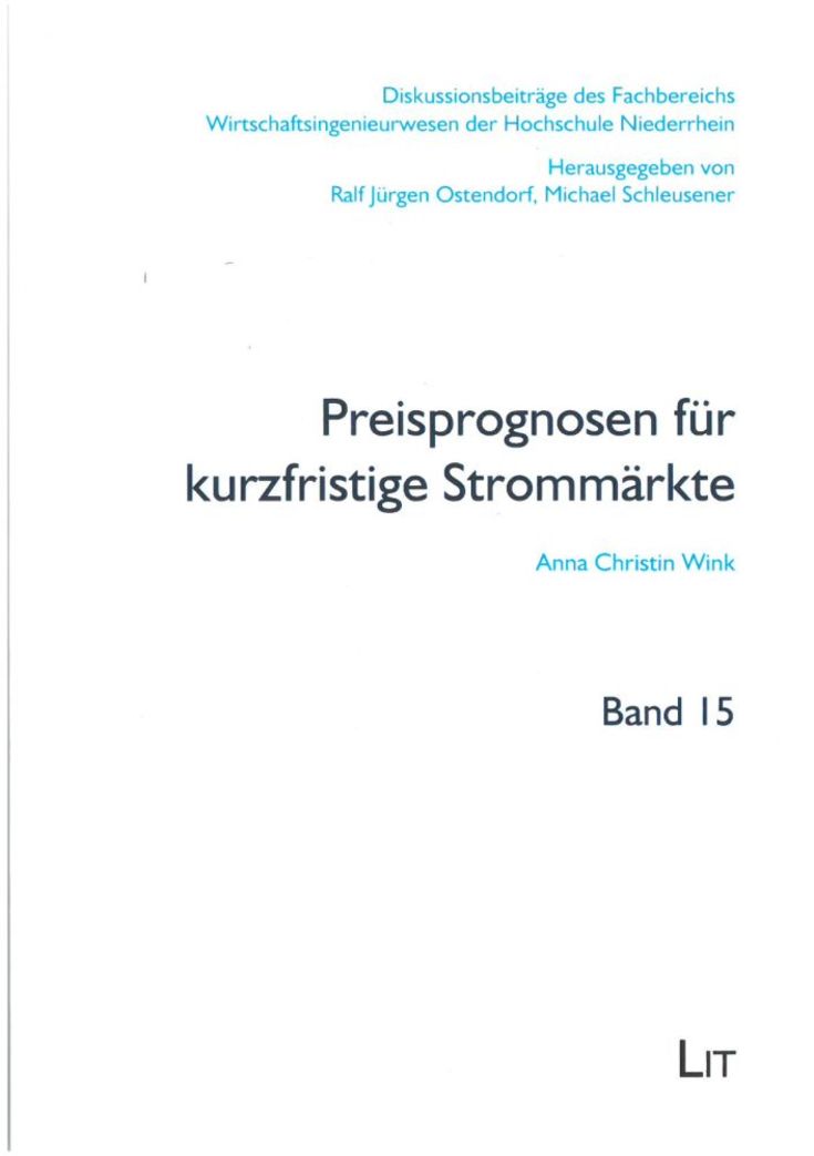 Schriftenreihe Band 15