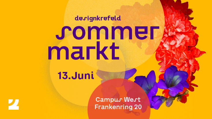 Titelgrafik designkrefeld sommermarkt