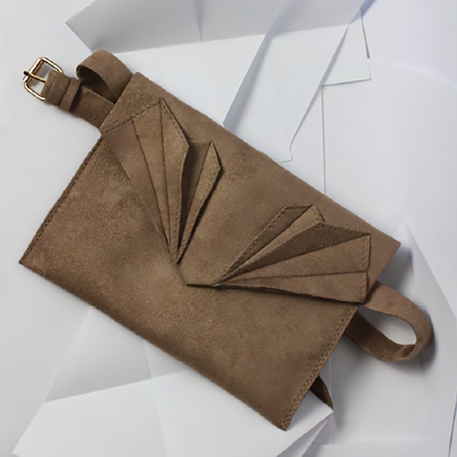 Bauchtasche mit Origami