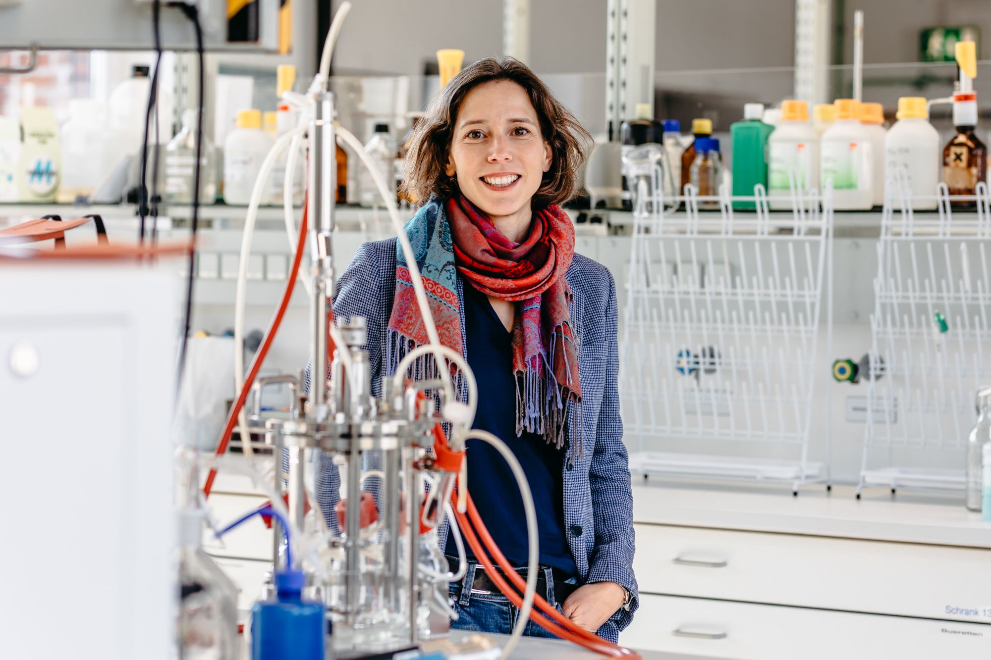Professorin Michaela Wagner forscht am Fachbereich Chemie an Hochleistungs-Biopeptiden.