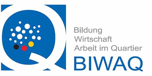 Logo des Programms BIWAQ: Bildung, Wirtschaft und Arbeit im Quartier