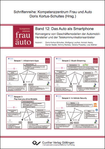 Titelbild "Schriftenreihe des Kompetenzzentrums Frau und Auto", Band 12